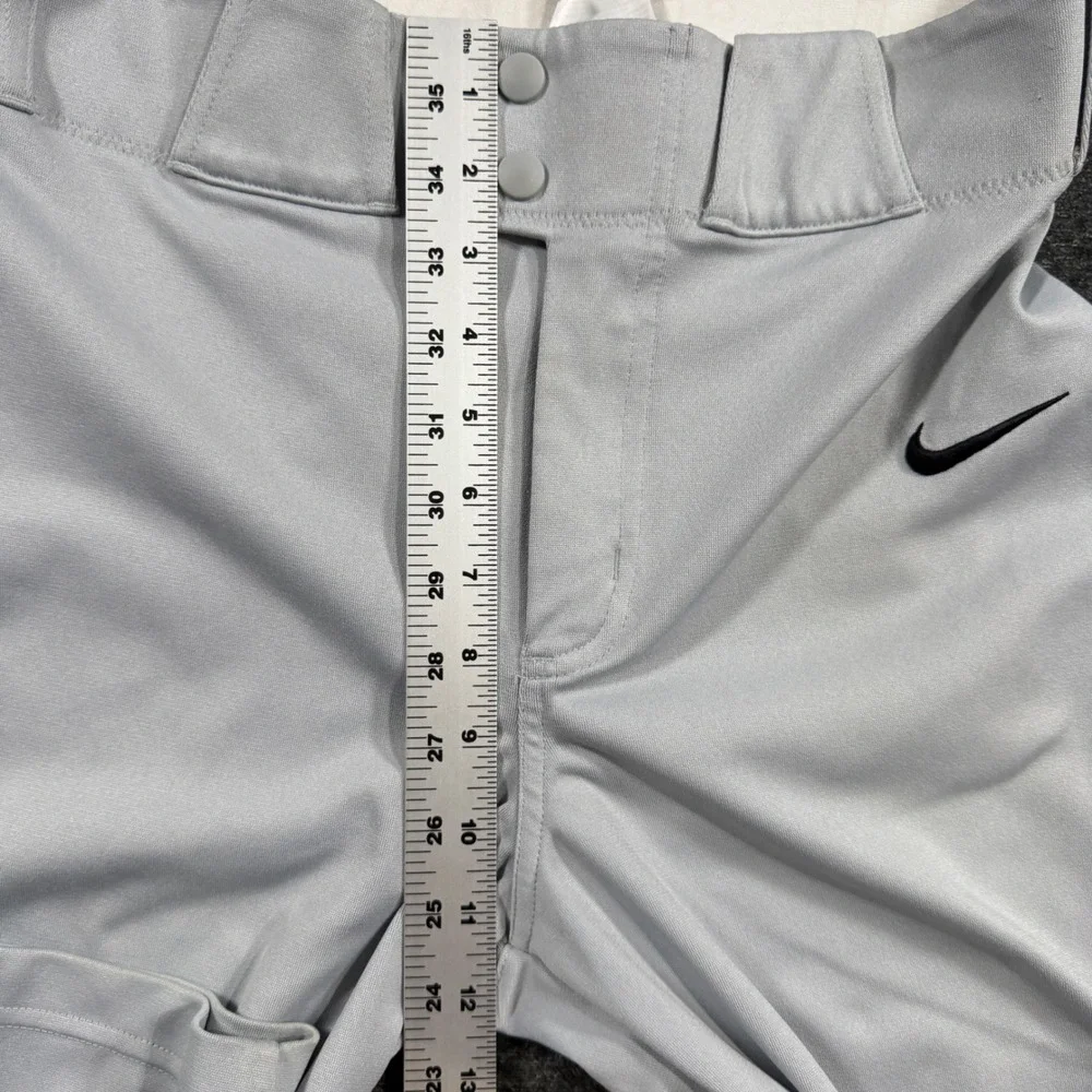 Nike Team Engineered Baseball Pants Mens Small Grey Athletic Uniform Pants